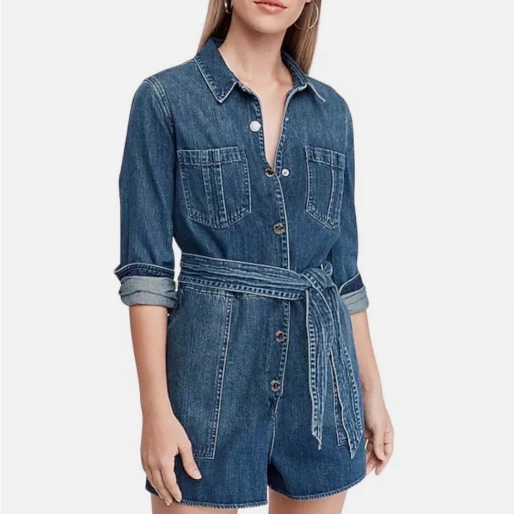 Express Denim Romper